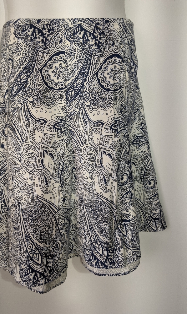 Talbot's A line Skirt Paisley 20W
